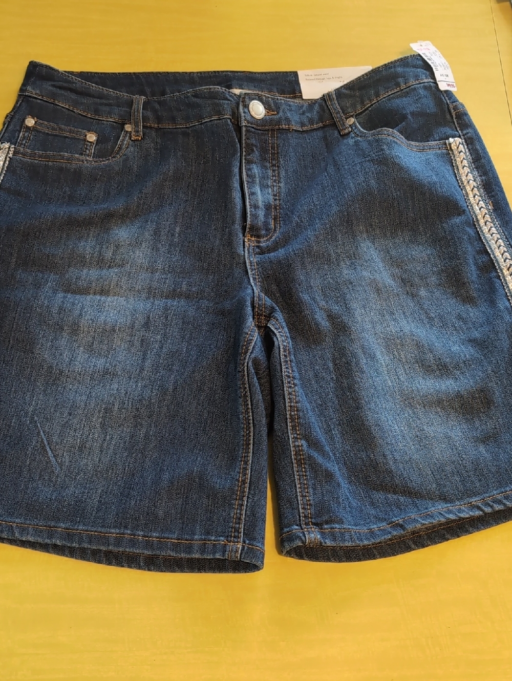 CJ Banks Moderately Curvy Jean Shorts